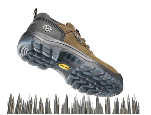 Lapisan Midsole Anti Paku di Sepatu Safety Jogger Lapisan Midsole Anti Paku di Sepatu Safety Jogger