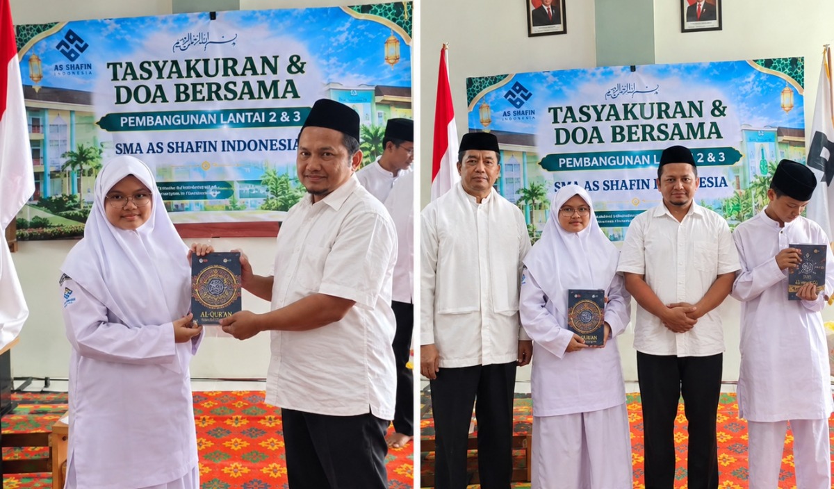 160 Al-Qur’an untuk Siswa As Shafin Indonesia Curug Bojongsari, Zakat Baik Dukung Pendidikan Berbasis Al-Qur’an 160 Al-Qur’an untuk Siswa As Shafin Indonesia Curug Bojongsari, Zakat Baik Dukung Pendidikan Berbasis Al-Qur’an
