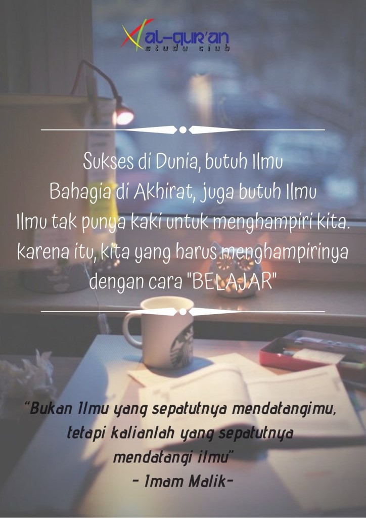 Sukses di Dunia dan Akhirat dengan Ilmu Sukses di Dunia dan Akhirat dengan Ilmu