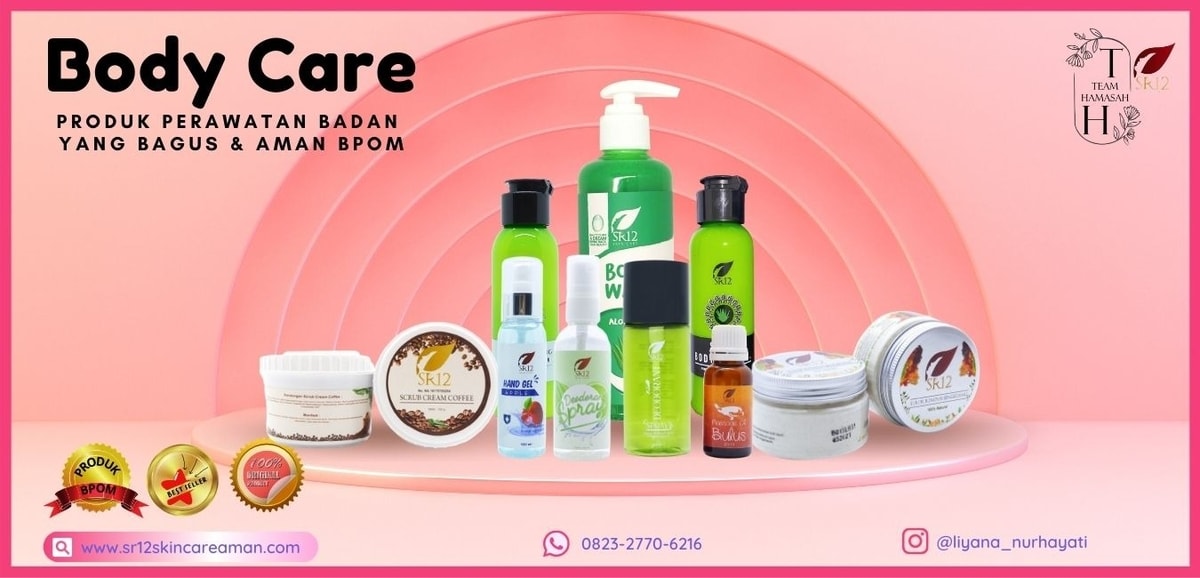 Body Care SR12 - Produk Perawatan Badan yang Bagus & AMAN BPOM Body Care SR12 - Produk Perawatan Badan yang Bagus & AMAN BPOM