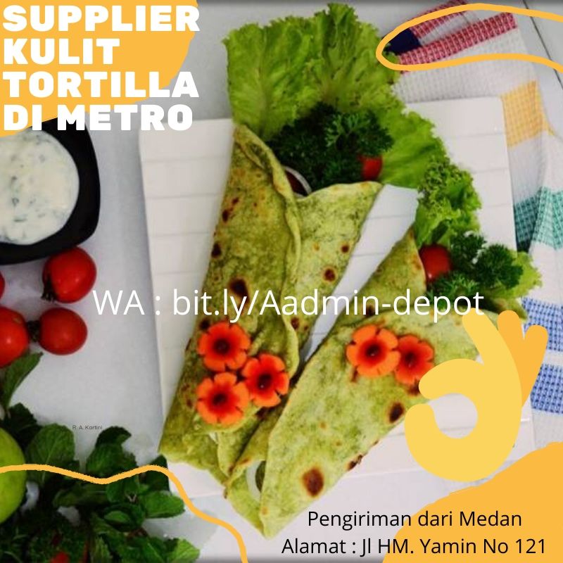 Supplier Kulit Tortilla di Metro Shipping dari Kota Medan Supplier Kulit Tortilla di Metro Shipping dari Kota Medan