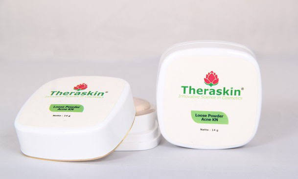 Bedak Theraskin: Loose Powder & Compact Powder Bedak Theraskin: Loose Powder & Compact Powder