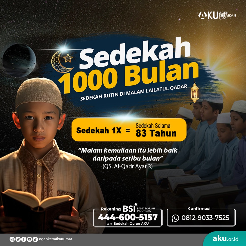 Sedekah 1000 Bulan