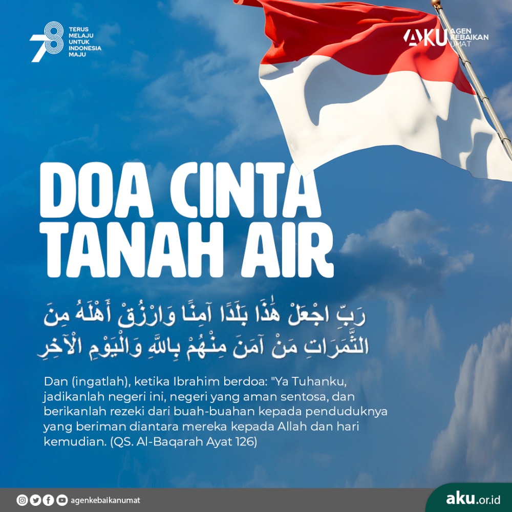 DOA CINTA TANAH AIR