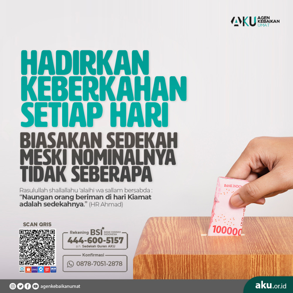 HADIRKAN KEBERKAHAN SETIAP HARI