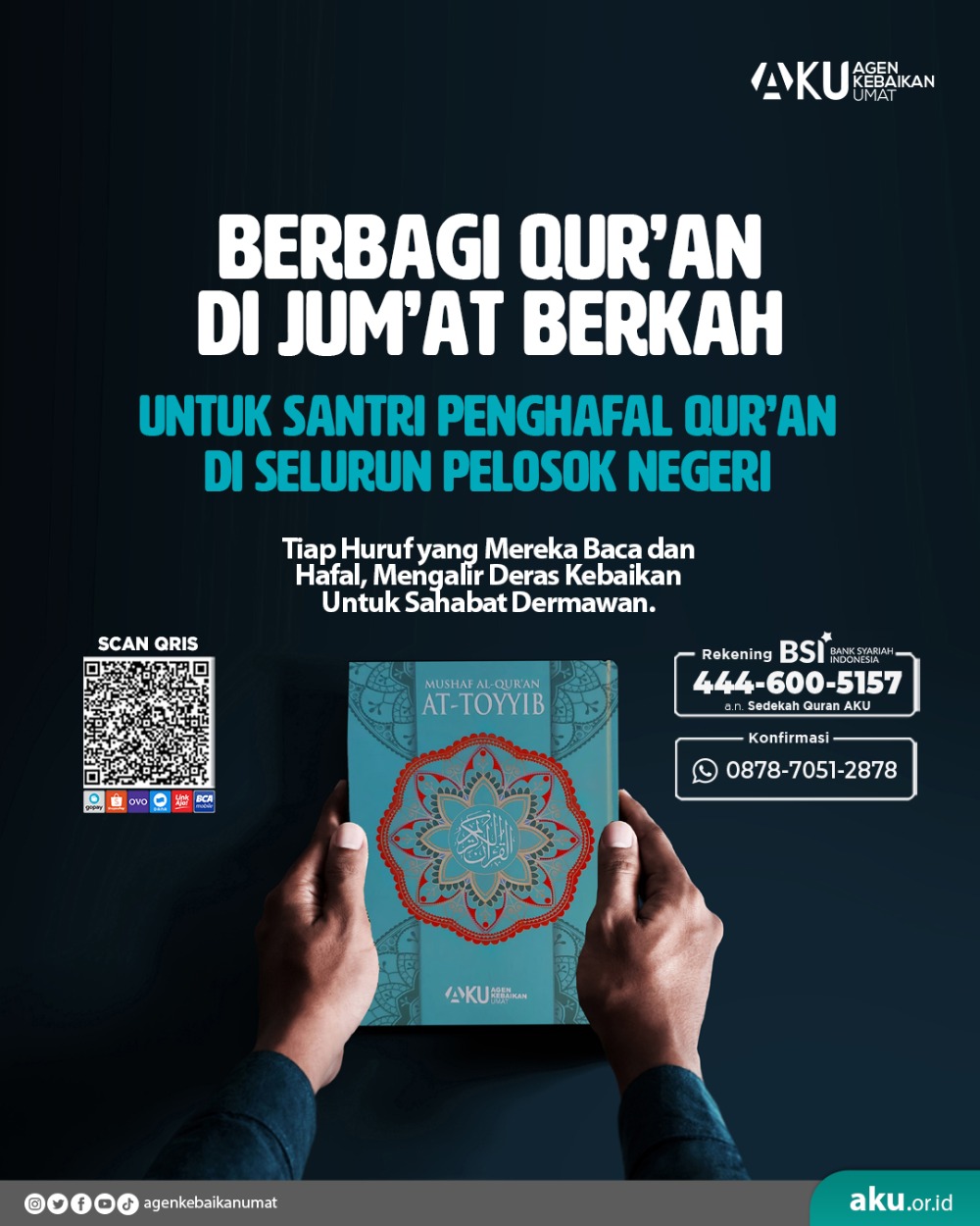 BERBAGI QURAN DI JUMAT BERKAH