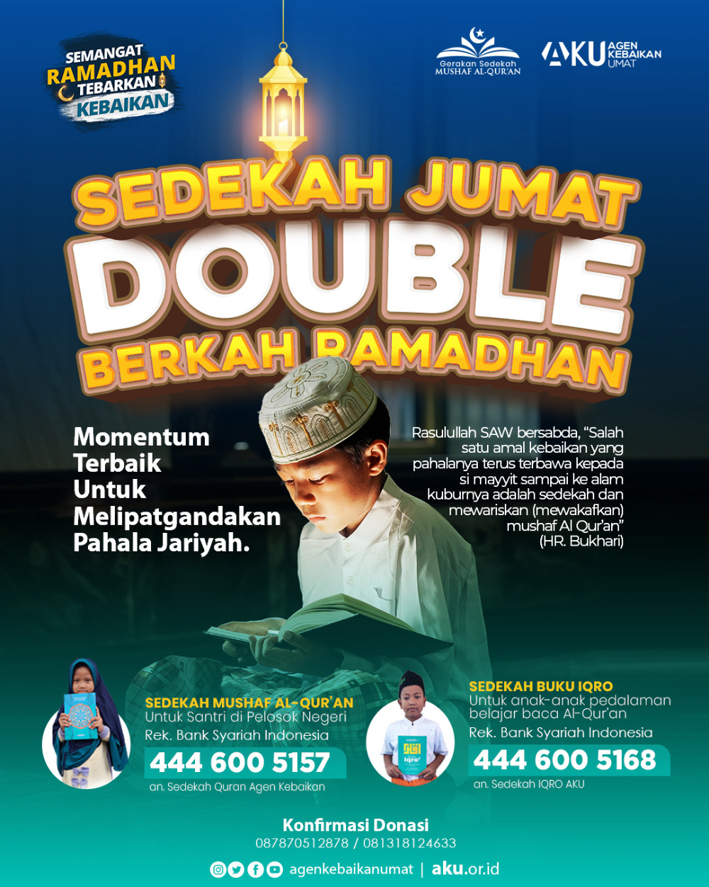 Sedekah Jum’at Double Berkah Ramadhan