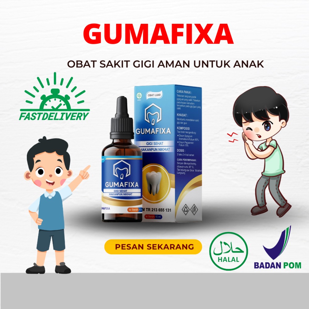 Gumafixa-Obat Sakit Gigi Anak