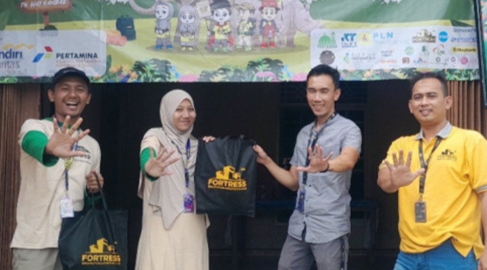 fortress dukung pelestarian gajah dan badak sumatra