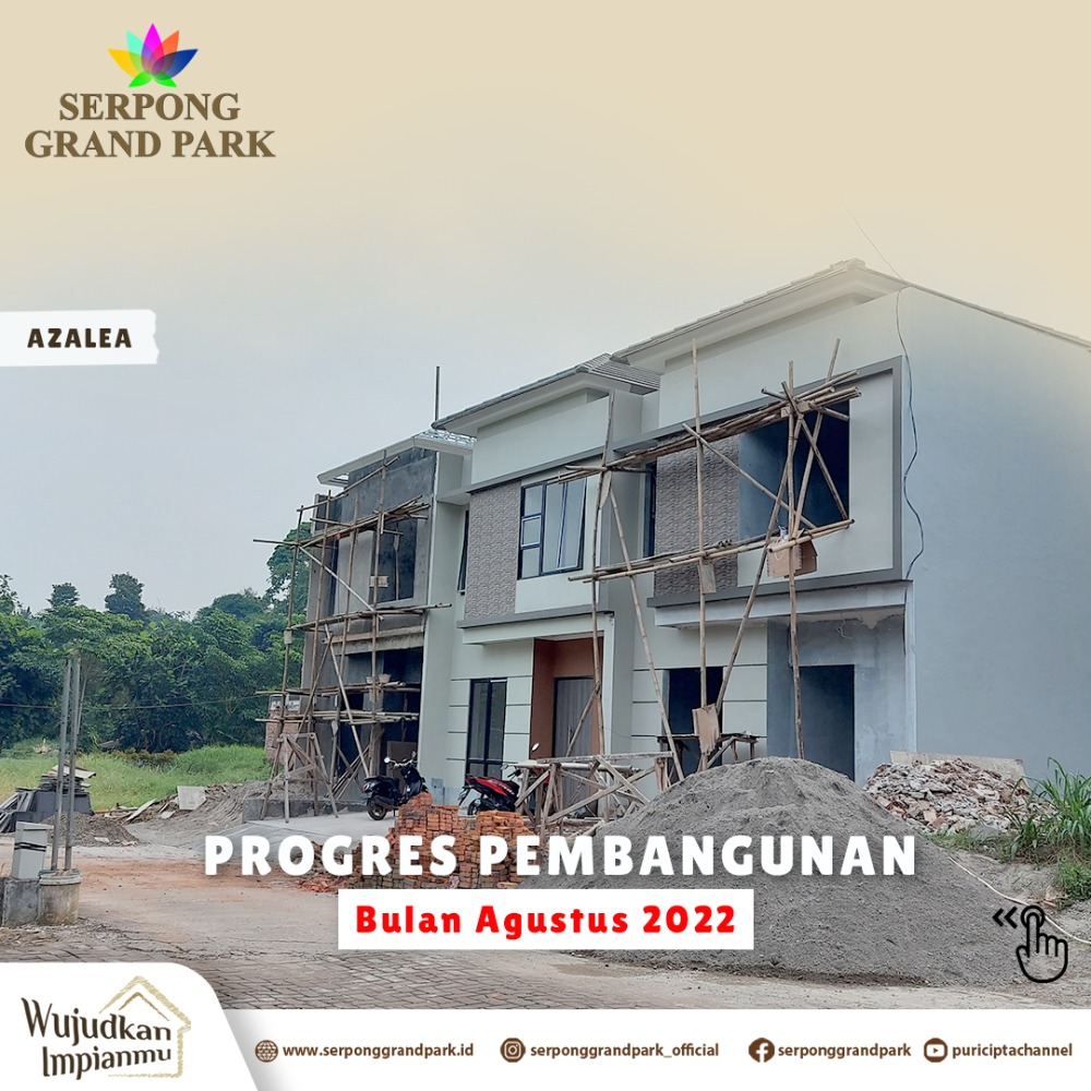 Progress pembangunan SERPONG GRAND PARK