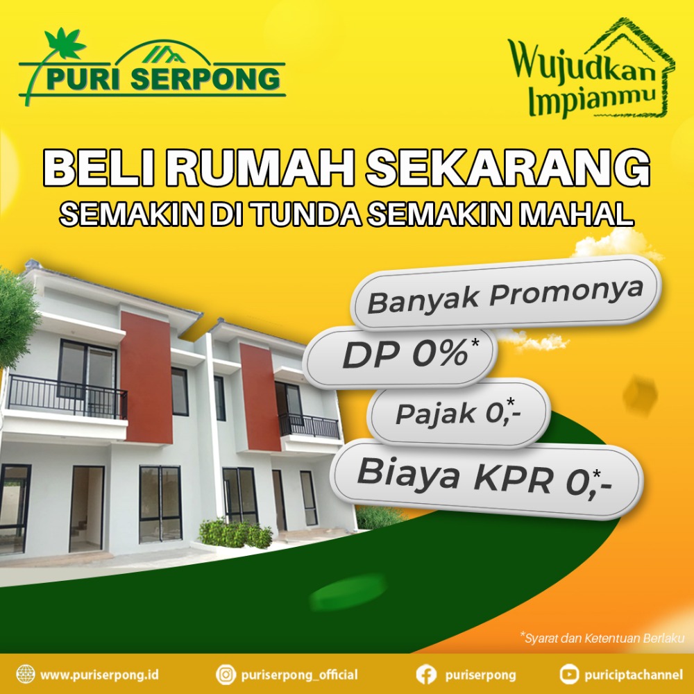 Jangan Tunda Lagi, Harga Rumah Semakin Lama Semakin Mahal