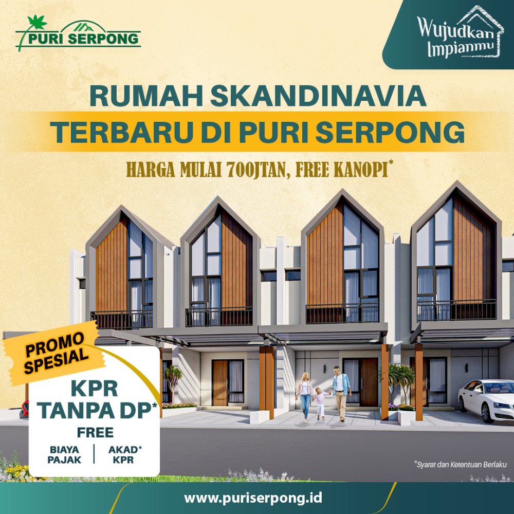 Rumah Terbaru dari Puri Serpong