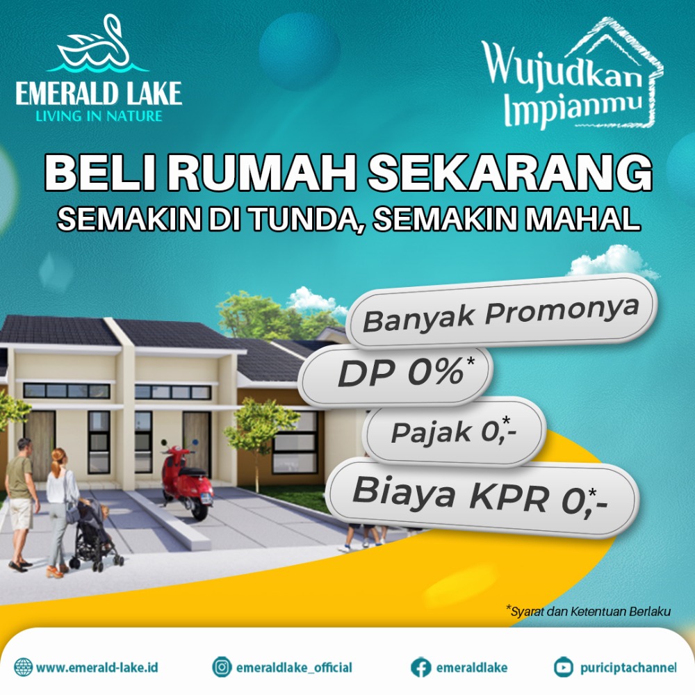 Beli Rumah Sekarang di Emerald Lake