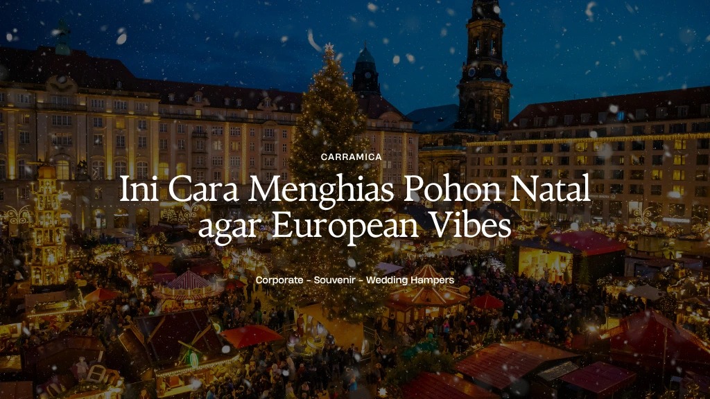 Ini Cara Menghias Pohon Natal agar Seperti Vibes Eropa