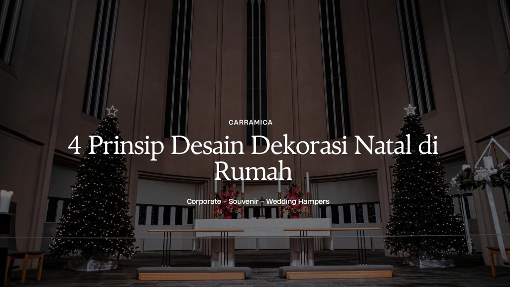 Bagaimana Cara Dekorasi Natal Altar Gereja yang Dianjurkan?