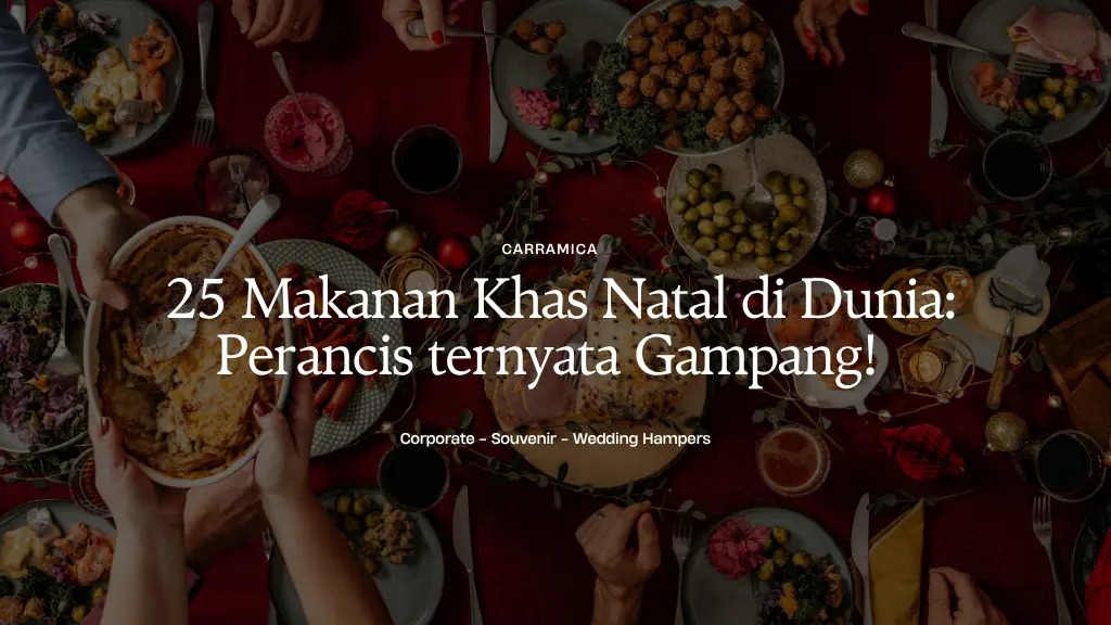 25 Makanan Khas Natal di Dunia: Perancis ternyata Gampang!