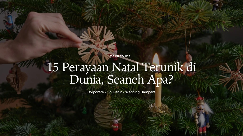 15 Perayaan Natal Terunik di Dunia, Seaneh Apa?