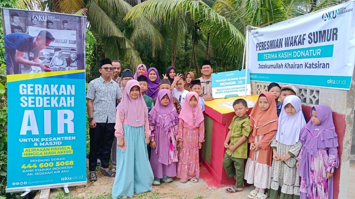 Berbulan-Bulan Meminta Air ke Warga, AKU Buatkan Sumur Untuk Sekolah Madrasah di Pedalaman Bengkulu Selatan