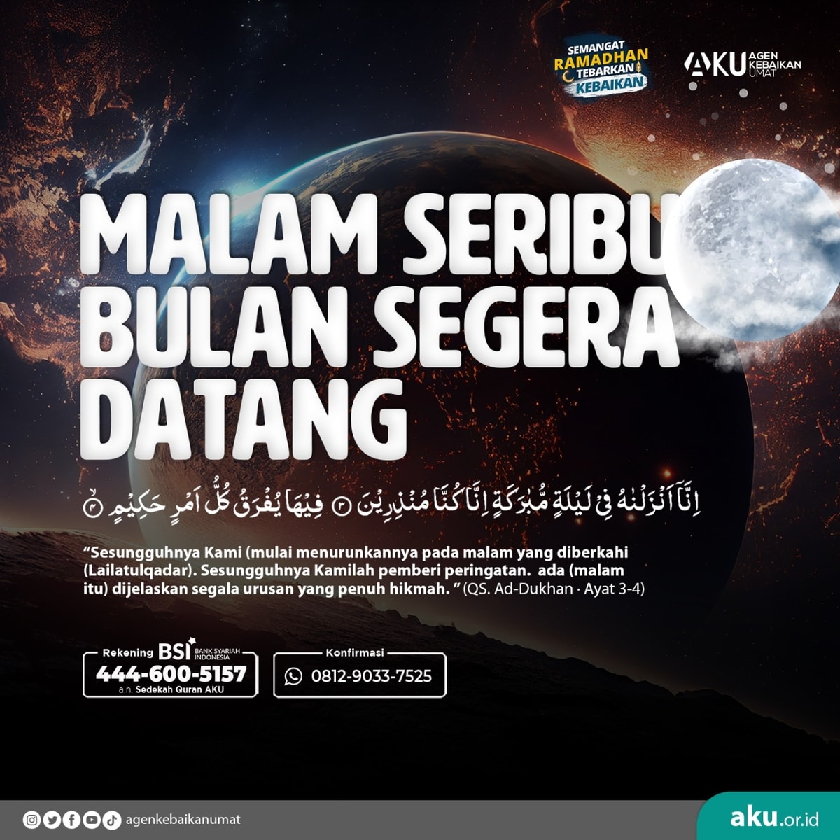 MALAM SERIBU BULAN SEGERA DATANG