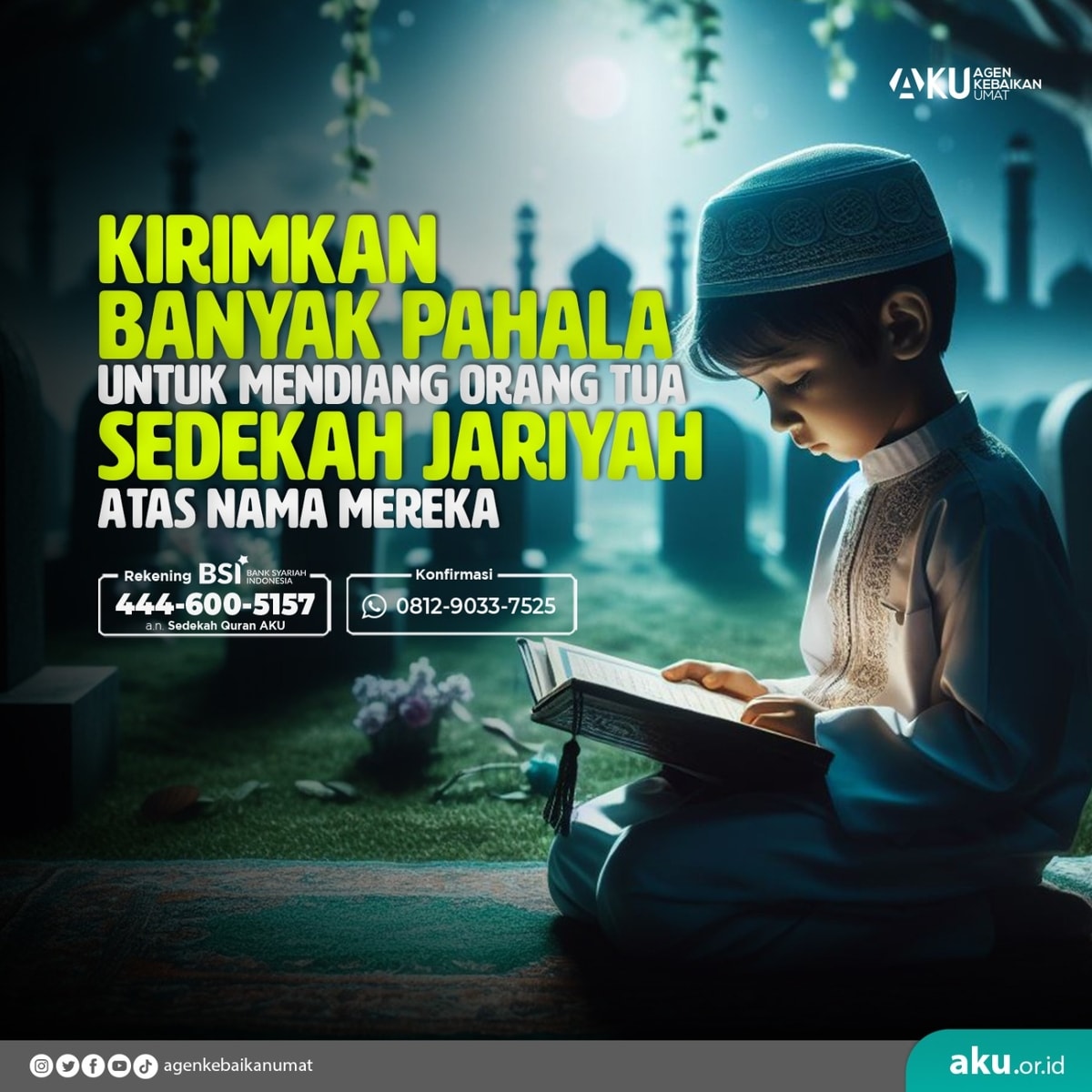 Sedekah Atas Nama Orang Tua Kita di Bulan ramadhan