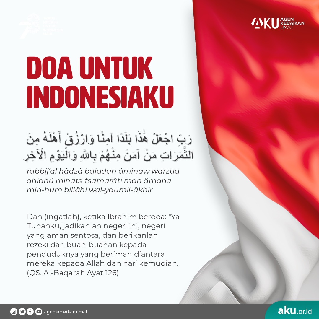 DOA UNTUK INDONESIAKU