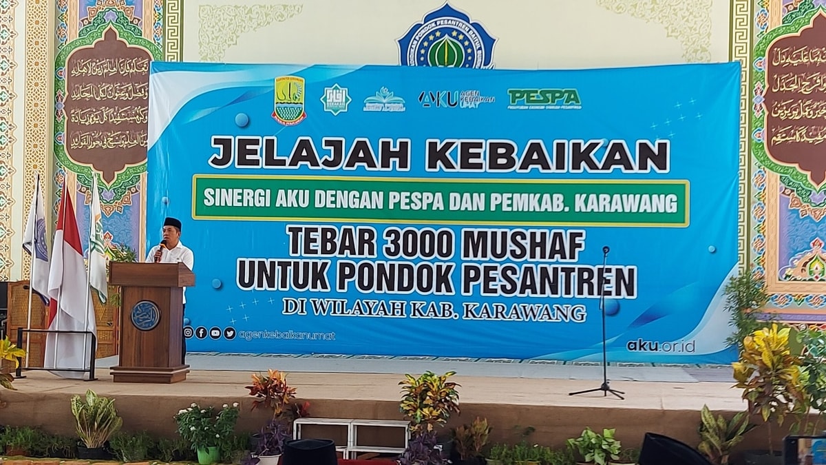 sambutan Wakil Bupati Kabupaten Karawang KH. Aep Syaepuloh S.E