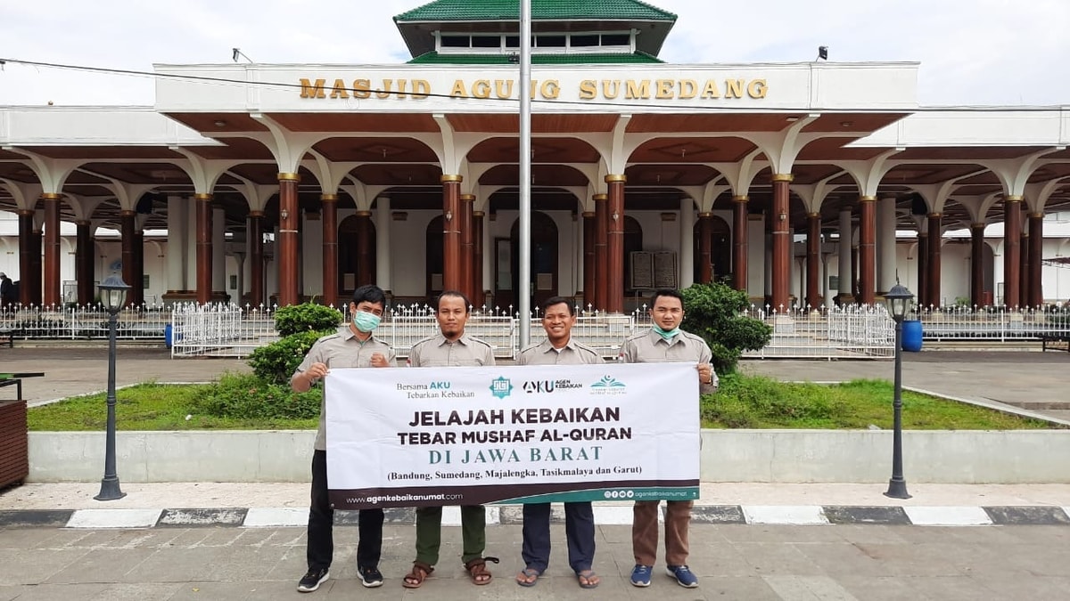 Ribuan mushaf di sebar ke 5 Kota dan kabupaten di Jawa Barat
