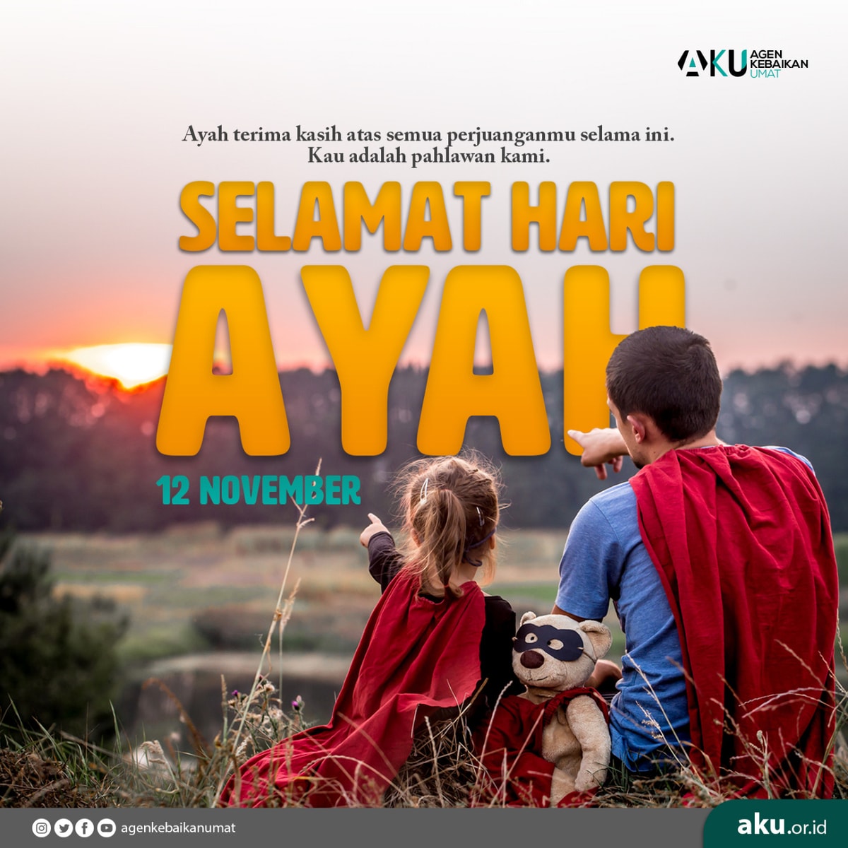 SELAMAT HARI AYAH 12 NOVEMBER