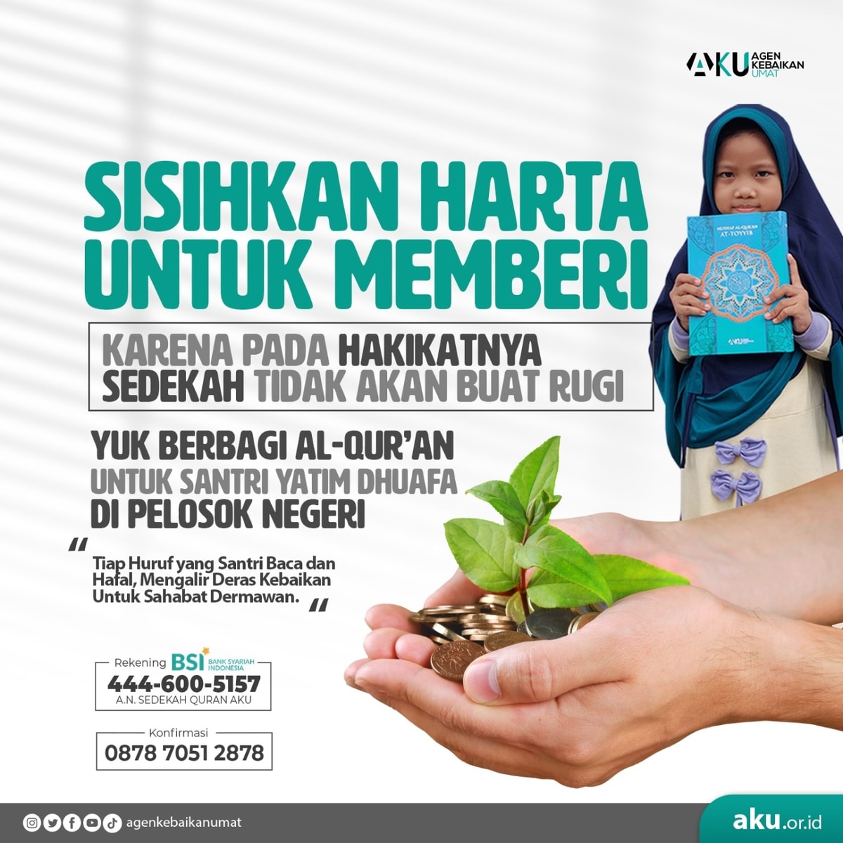 SISIHKAN HARTA UNTUK MEMBERI