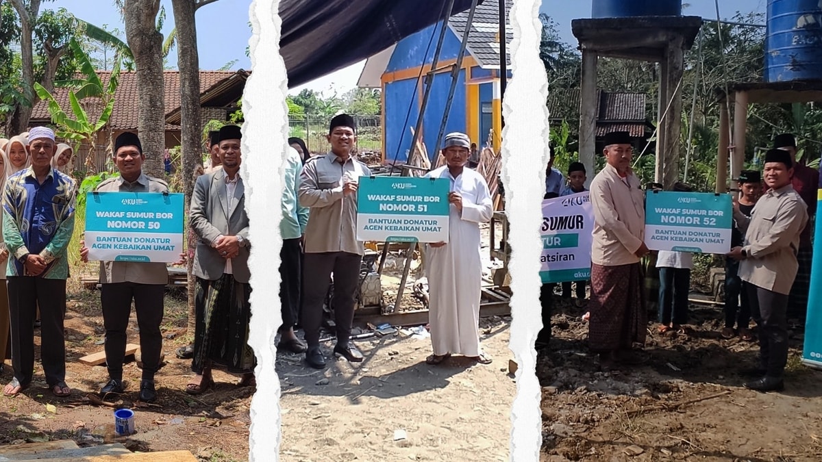 KEKERINGAN MELANDA AKU BANTU AIR BERSIH DI PONPES CIANJUR SELATAN