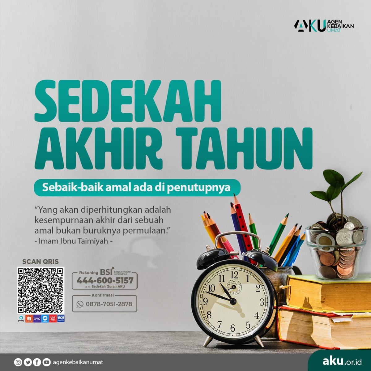 SEDEKAH AKHIR TAHUN