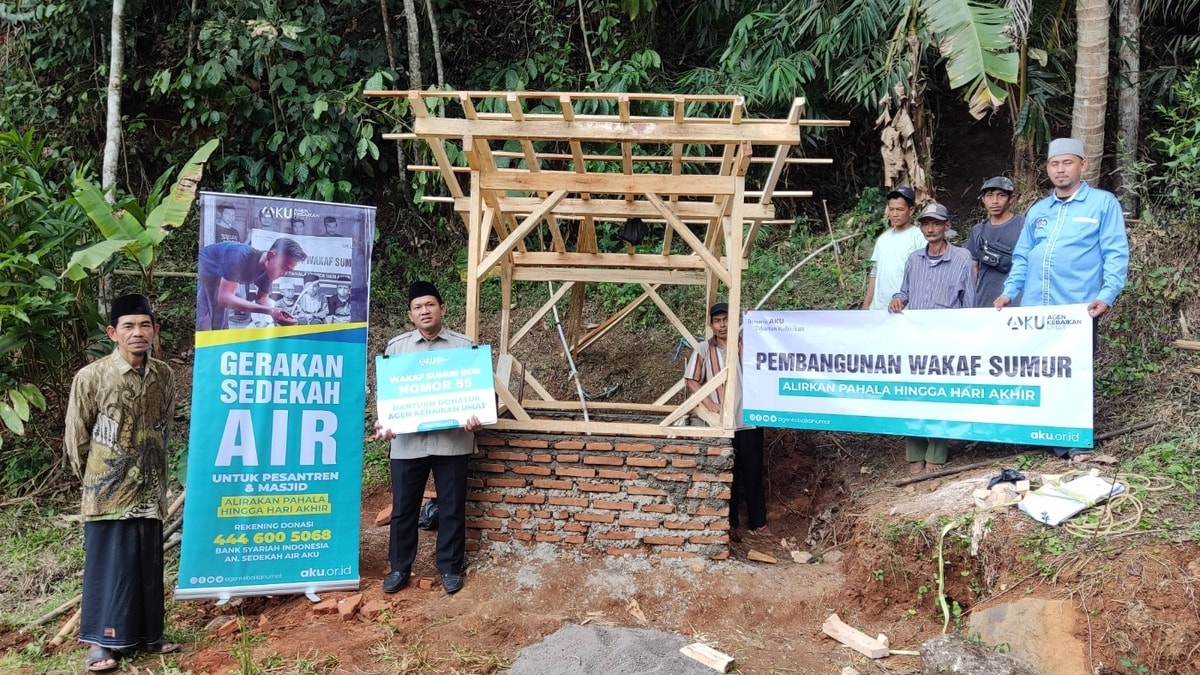 SULIT AIR BERSIH RATUSAN WARGA CIAMIS BAHAGIA DIBUATKAN SUMUR