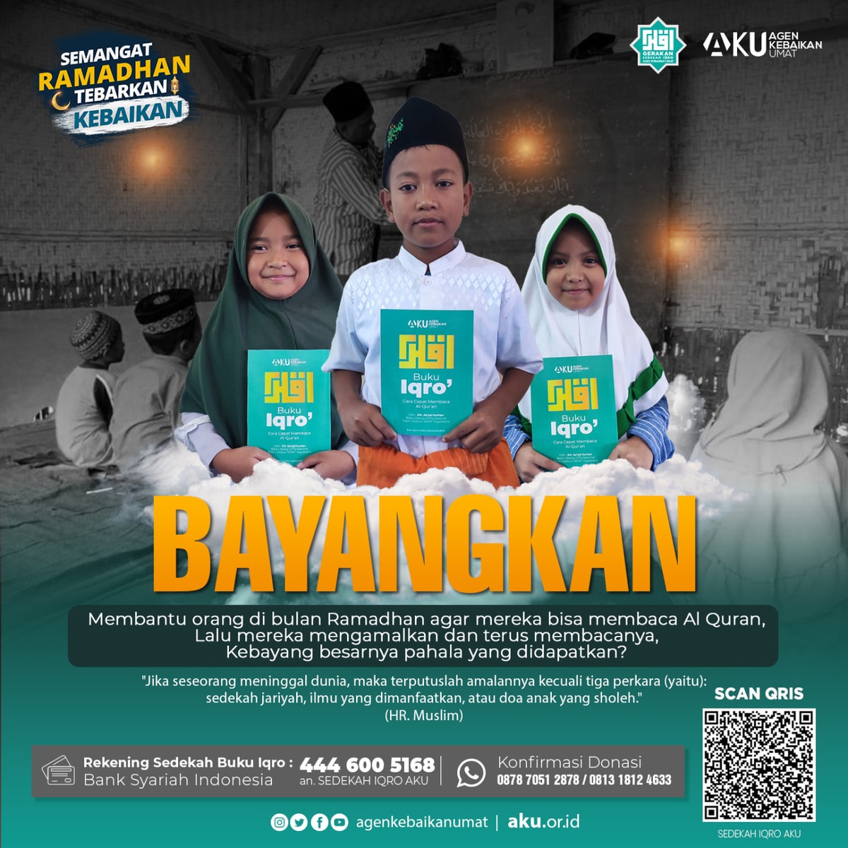 BAYANGKAN BUKU IQRO DARI KAMU BISA MENCETAK GENERASI PENGHAFAL QURAN