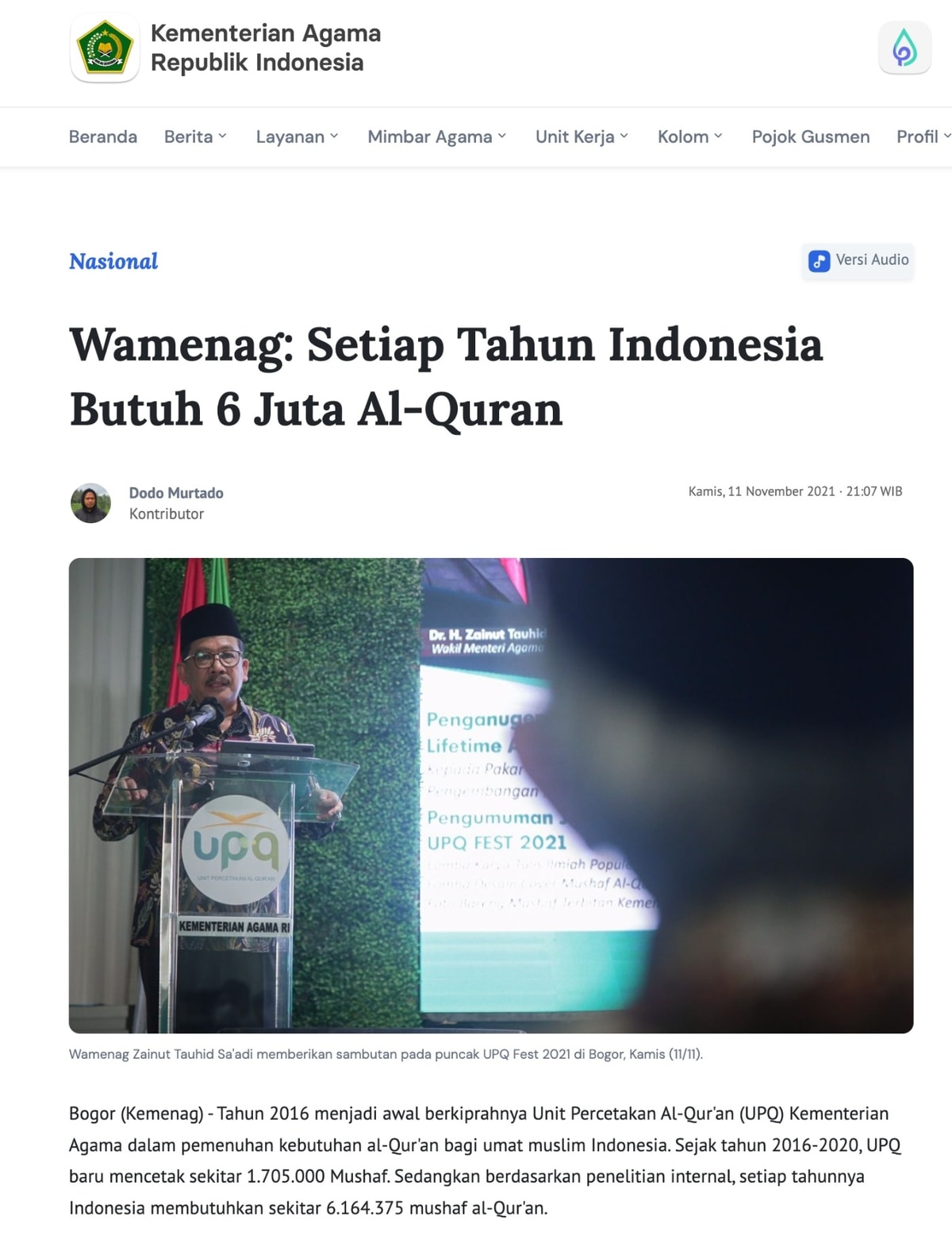 https://kemenag.go.id/nasional/wamenag-setiap-tahun-indonesia-butuh-6-juta-al-quran-18h9zy