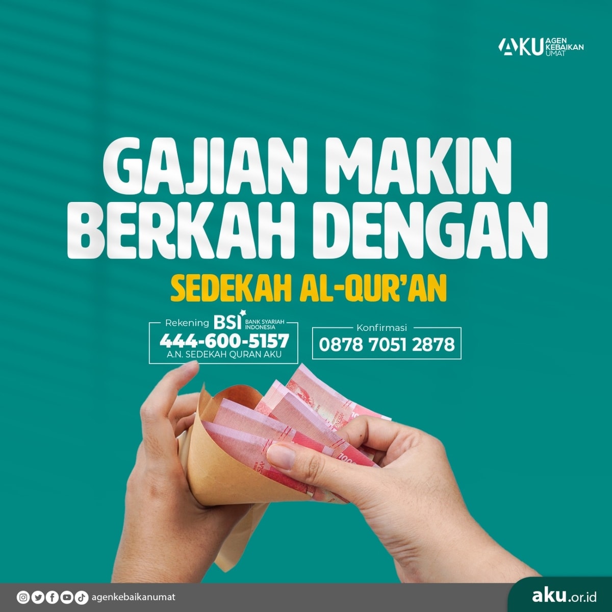 Gajian Makin Berkah Dengan Sedekah