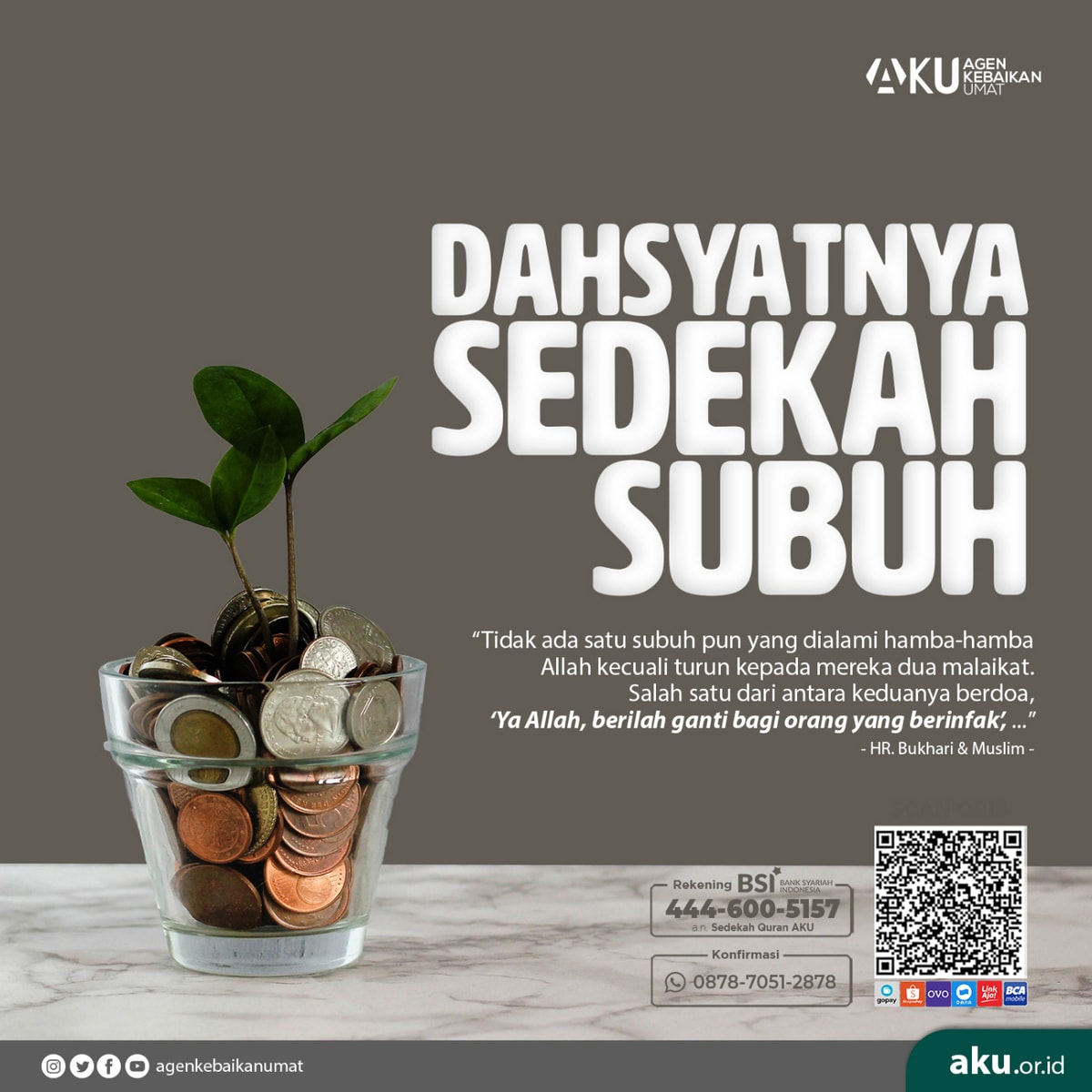 DAHSYATNYA SEDEKAH SUBUH