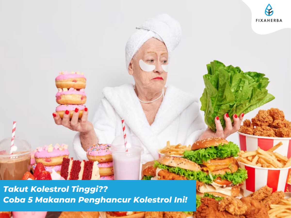 Khawatir Kolestrol Makin Tinggi?? Coba 5 Makanan Penghancur Kolestrol dan Tips Berikut!!