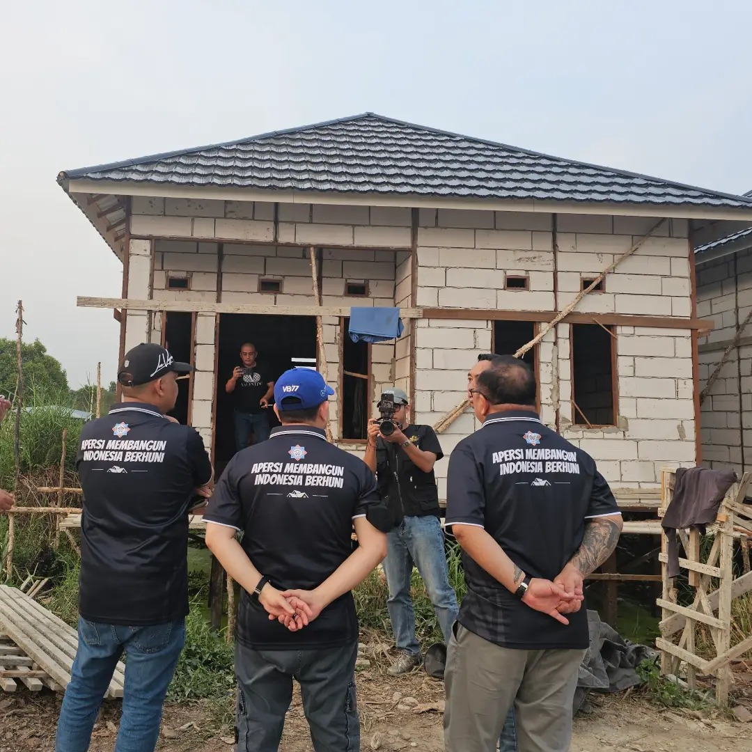 fortress dan apersi mengunjungi proyek perumahan