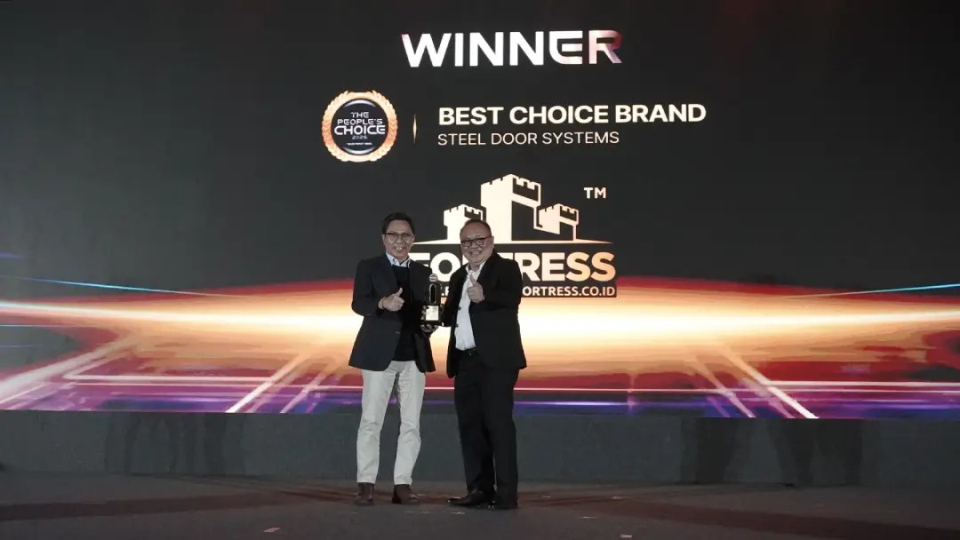 Pintu Baja FORTRESS Raih 2 Penghargaan di The People’s Choice Awards 2026