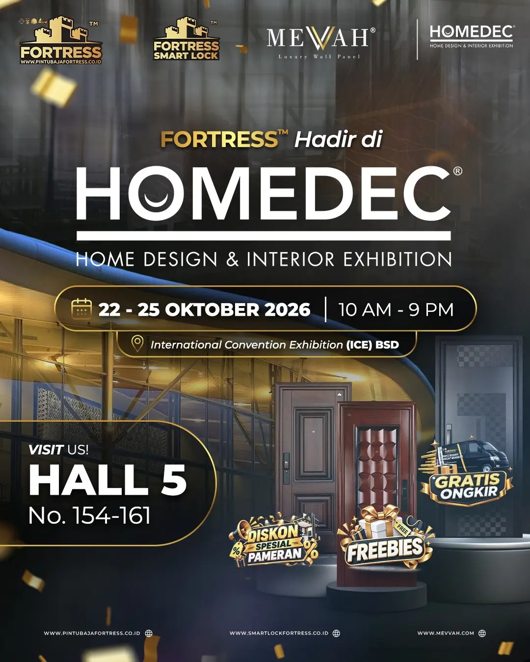 fortress dan mevvah hadir di homedec 2026