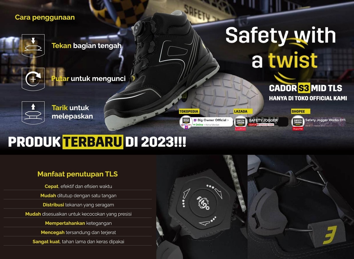 Safety Jogger Cador S3 Mid TLS - Bigowner