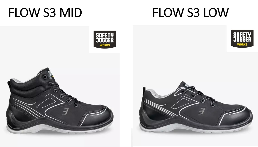 Safety Jogger Flow S3 Mid & Flow S3 Low - bigowner