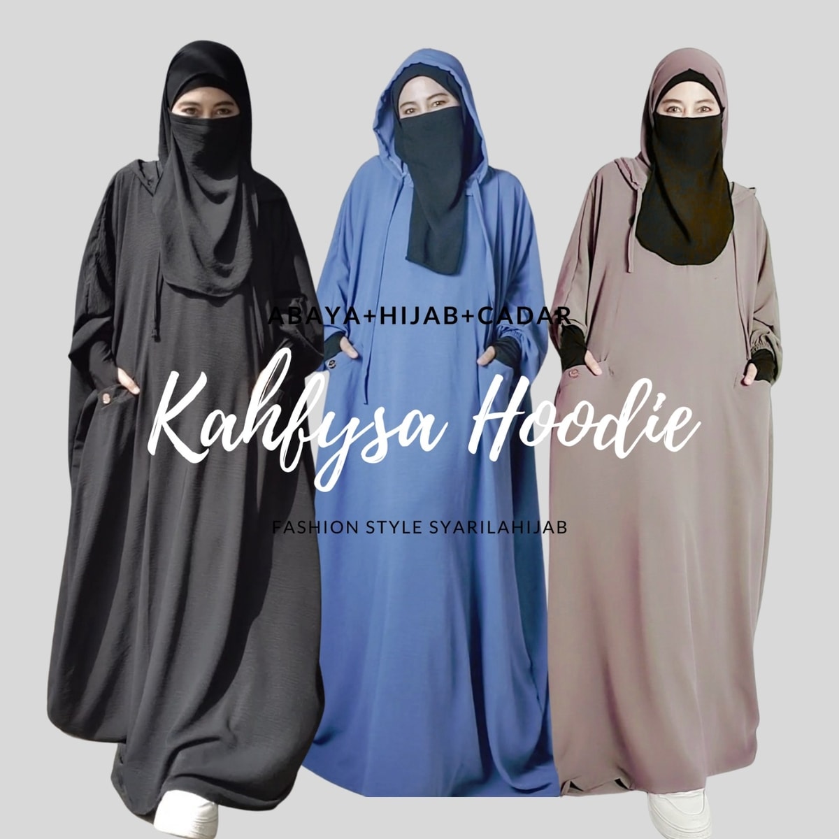 Elevate Your Modest Wardrobe with the Kahfsya Hoodie Set