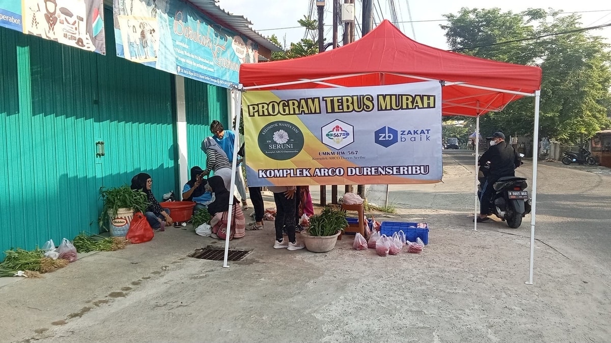 Program Tebus Murah Sayur Mayur : Upaya meningkatkan akses masyarakat terhadap pangan sehat dan murah