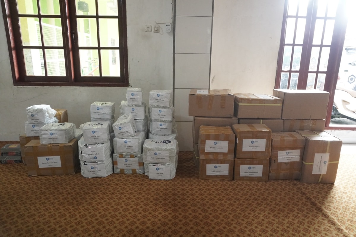 Zakat Baik Distribusikan 2.654 IQRO Untuk Anak-Anak PAUD Se- Kecamatan Bojongsari