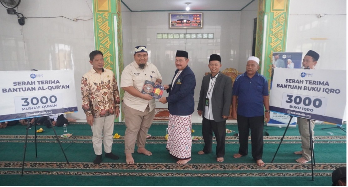 SAMBUT MUHARRAM 1447 H, 3.000 AL-QUR’AN DAN 3.000 IQRO DISALURKAN UNTUK TPA/TPQ SE-KECAMATAN RUMPIN, BOGOR