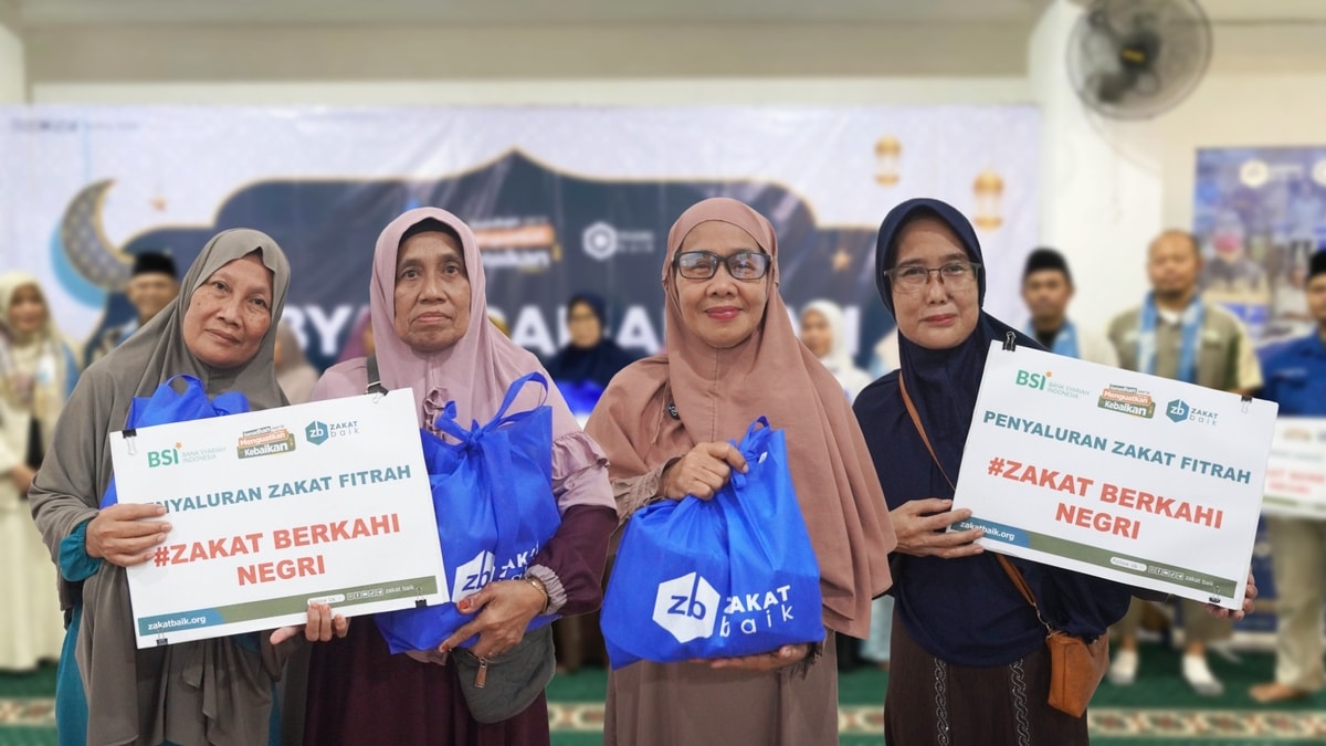 Hangatnya Ramadhan Bersama Lansia: 40 Member Tunas Lansia Terima Dukungan Zakat Baik