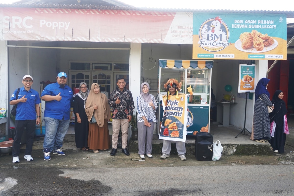 Grand Opening BM Chicken, Menguatkan Ekonomi Guru Ngaji