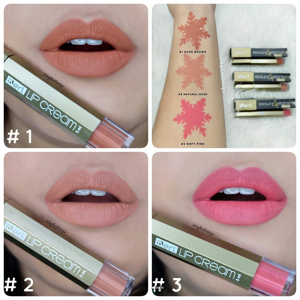 Berl Lip Matte / Berl Lip Beauty Lip Cream
