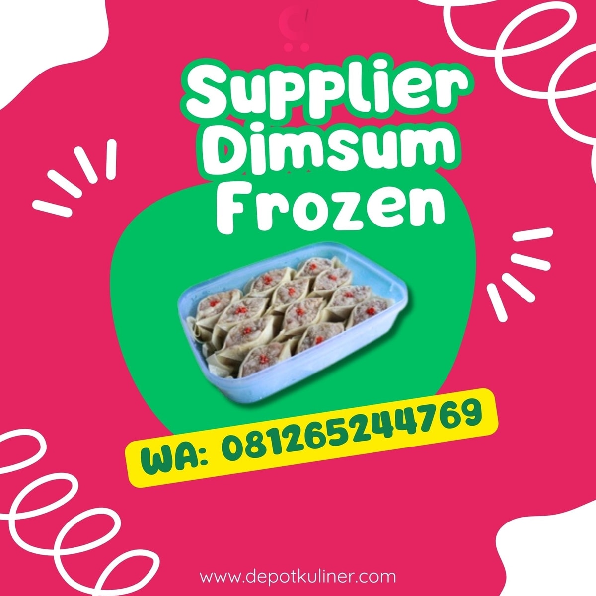 Supplier Dimsum Frozen GROSIR LANGSUNG, Hub: 0812-6524-4769